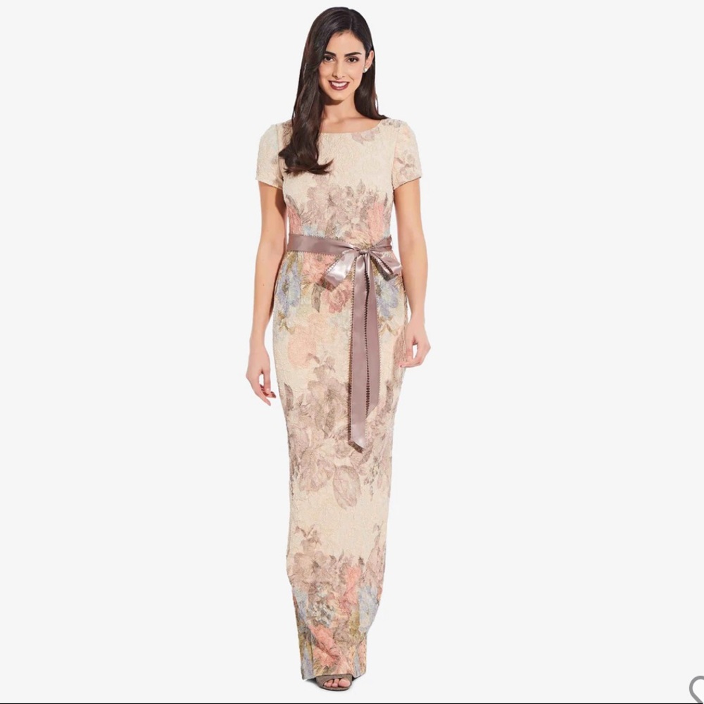 Adrianna Papell floral dress
